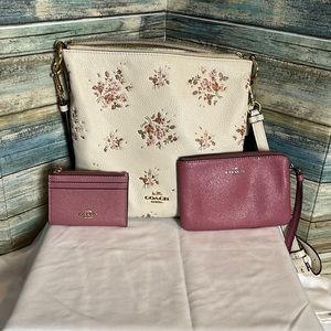 Coach Purse , wristlet and ID card holder